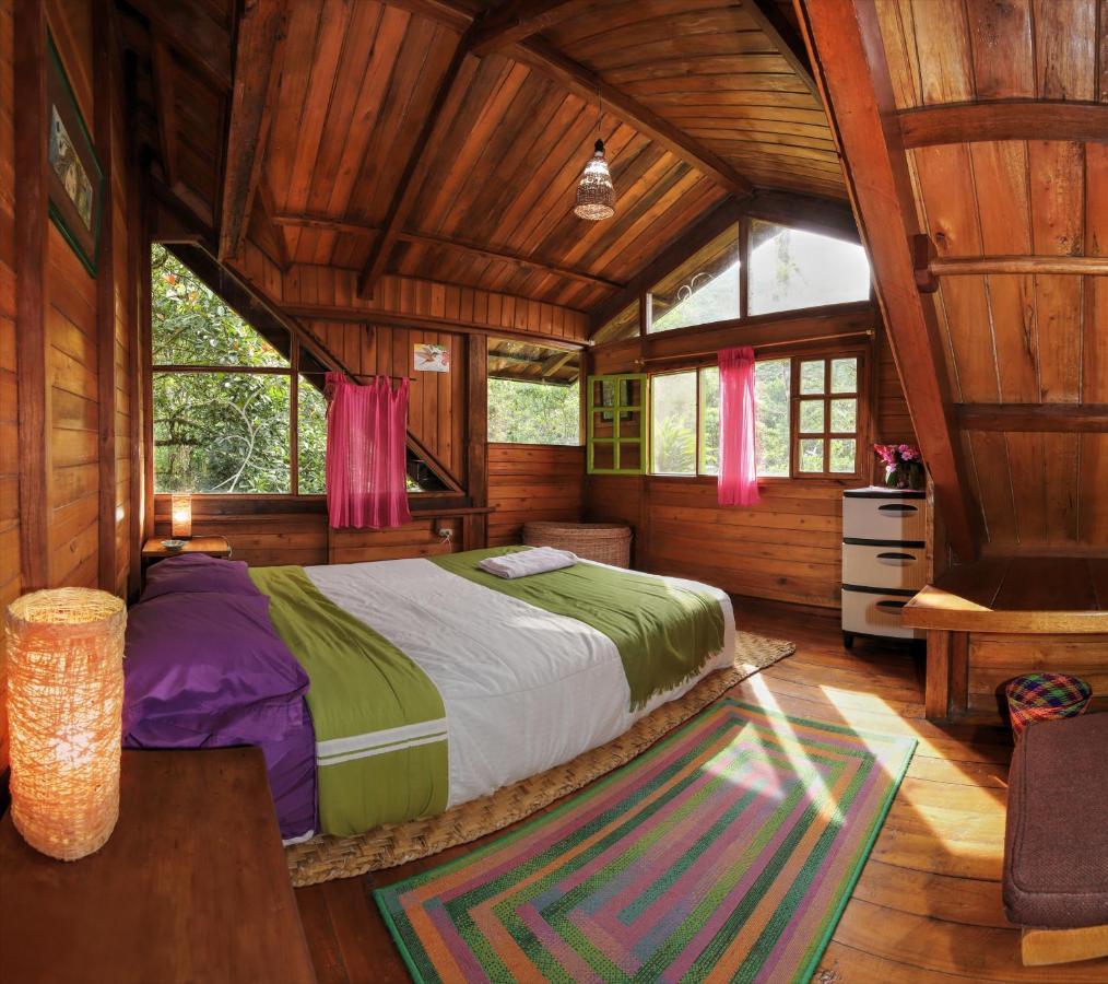 Mindo Eco Chalet Con Rio Y Cascada Εξωτερικό φωτογραφία